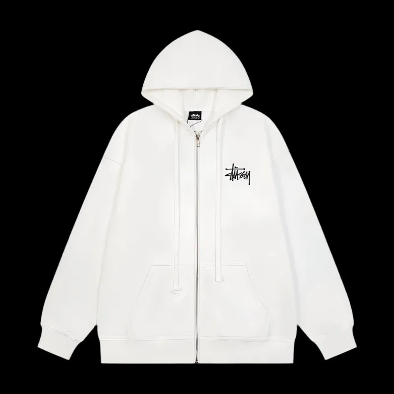 Basic Stussy hoodies zip-up