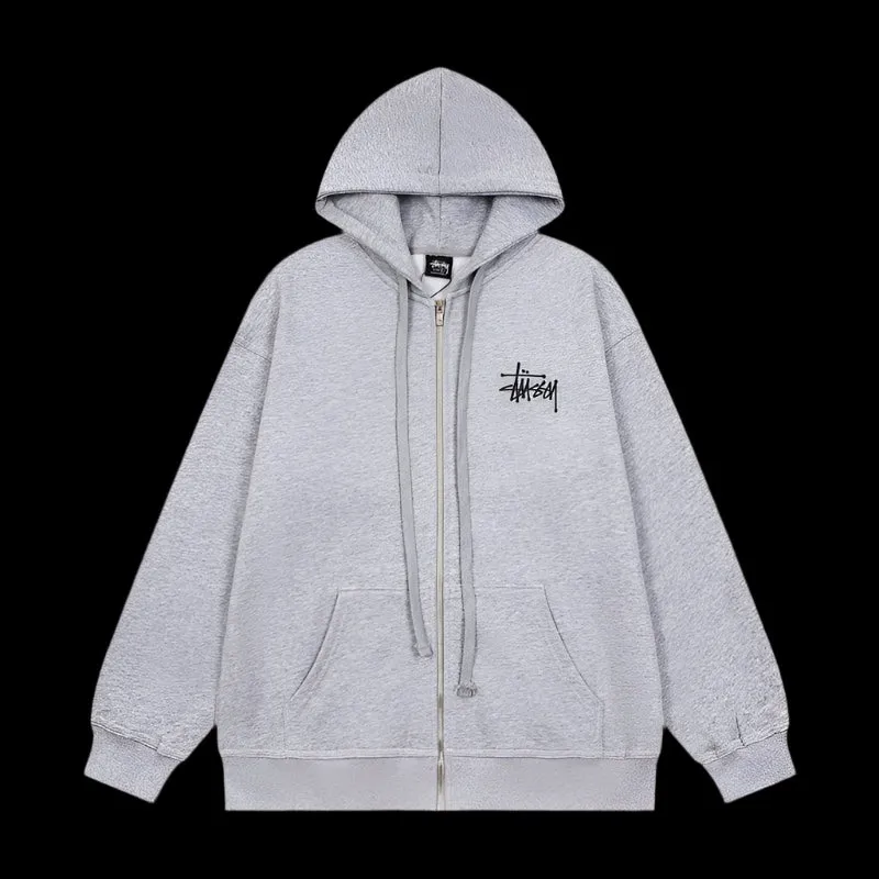 Basic Stussy hoodies zip-up