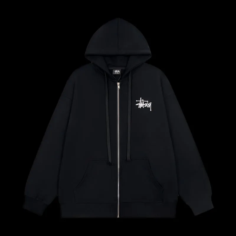 Basic Stussy hoodies zip-up