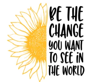 Be the Change You Want to See in the World  Soft White T-shirt