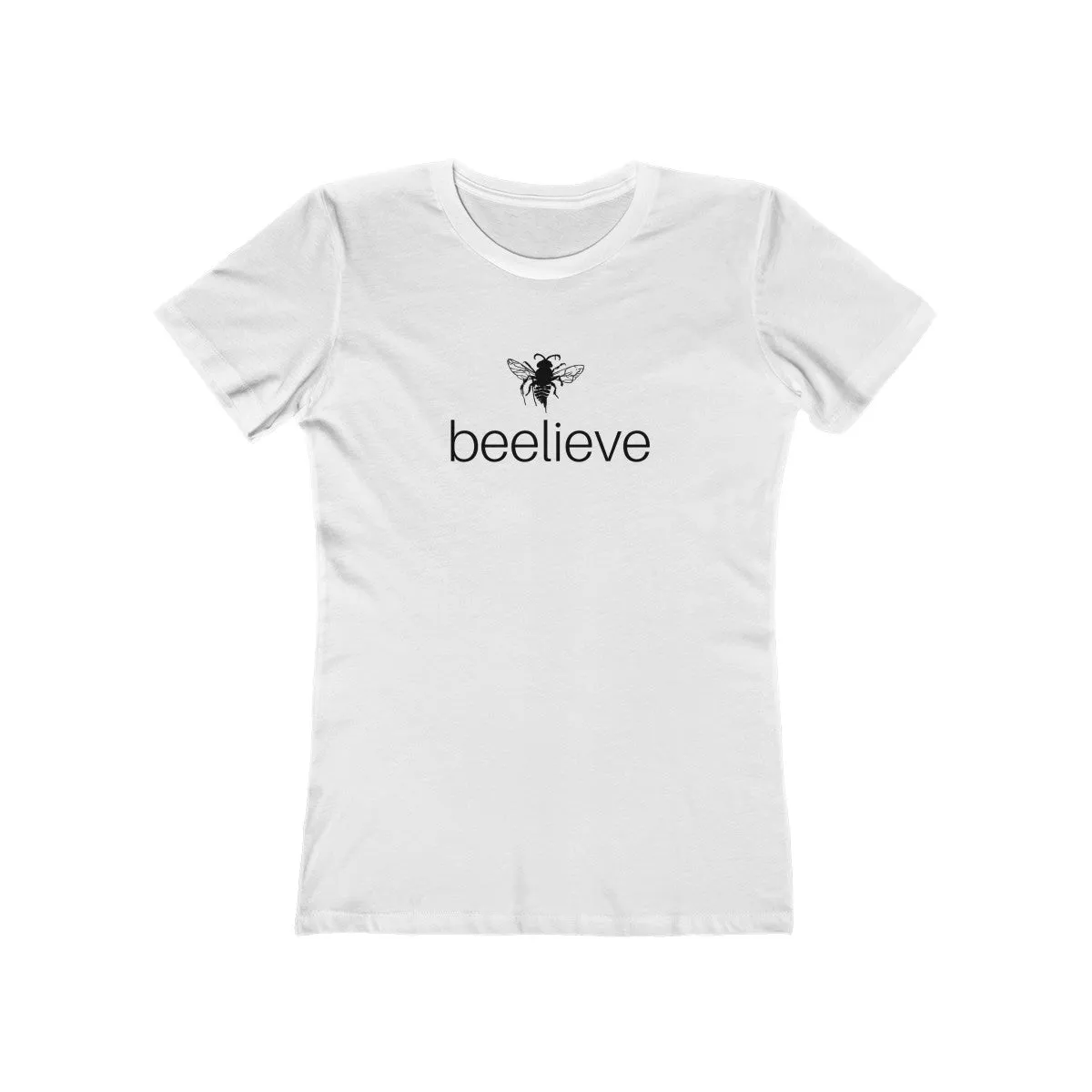 beelieve - soft cotton women tee