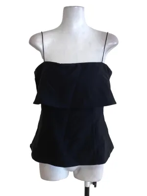 Black Layered Sleeveless Top