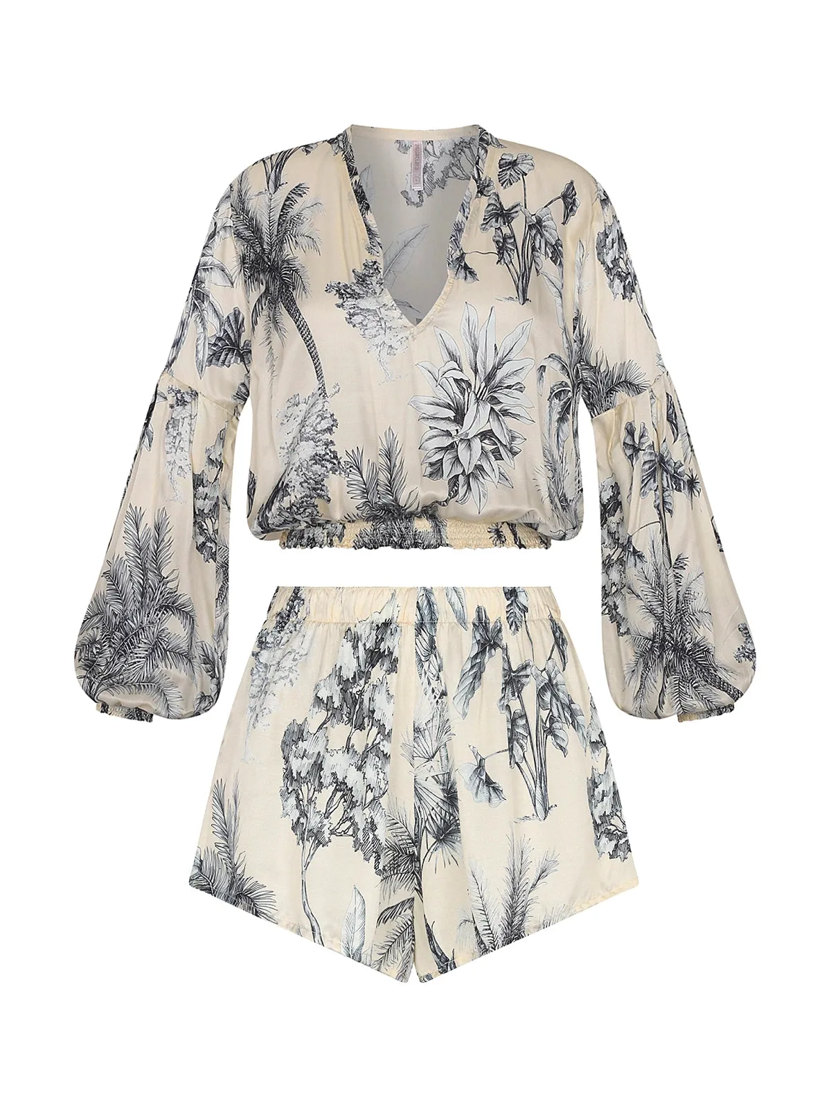 Blouse Grasse Bleue 432-Short Grasse Bleue 451 ::RET