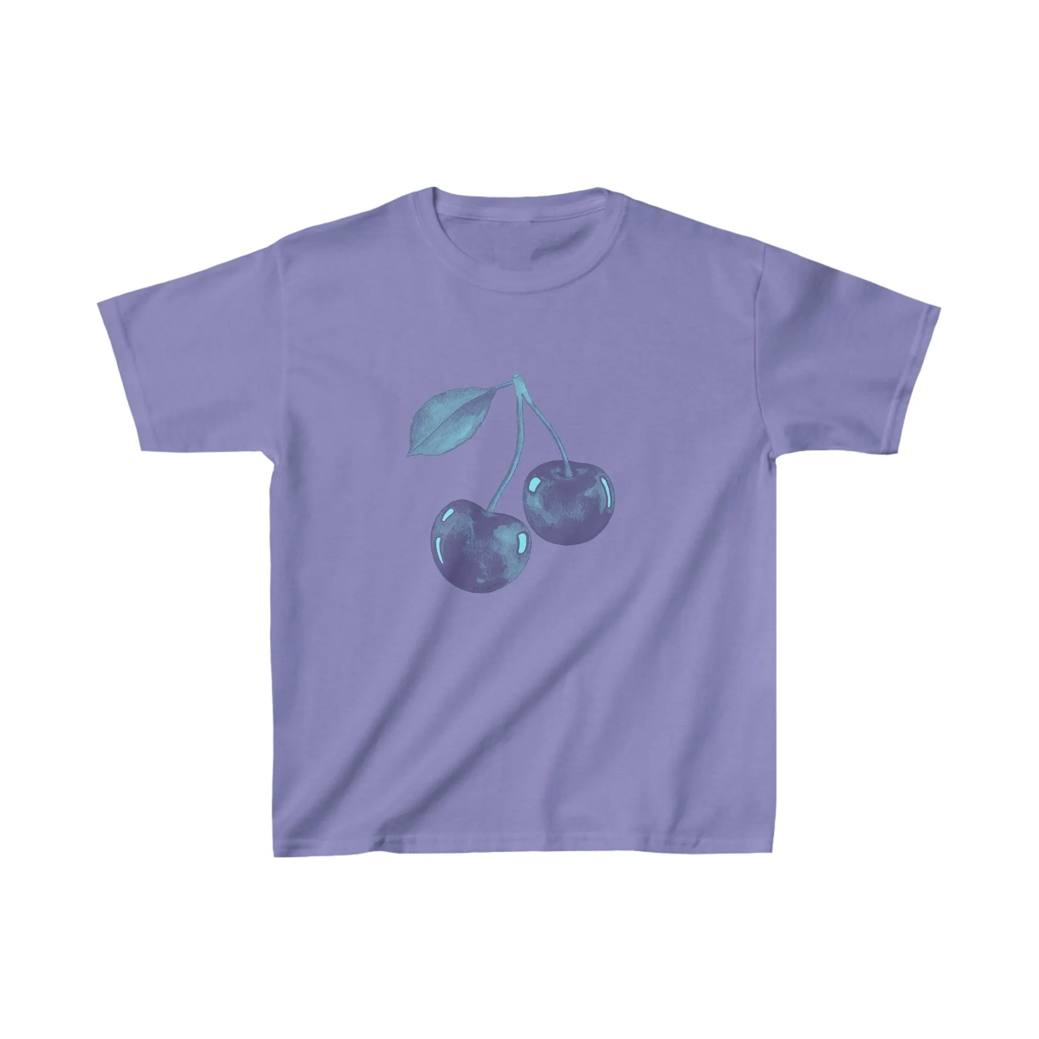 Blue Cherry Boxy Tee