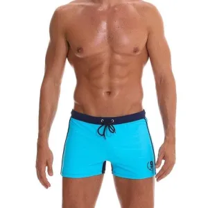Blue Racing Trunks Swimsuit