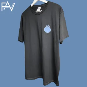 Blueberry - Black Heavyweight T-Shirt
