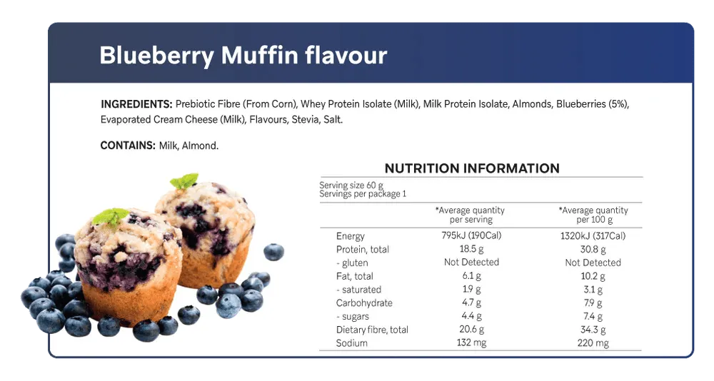Blueberry Muffin Smart Protein Bar