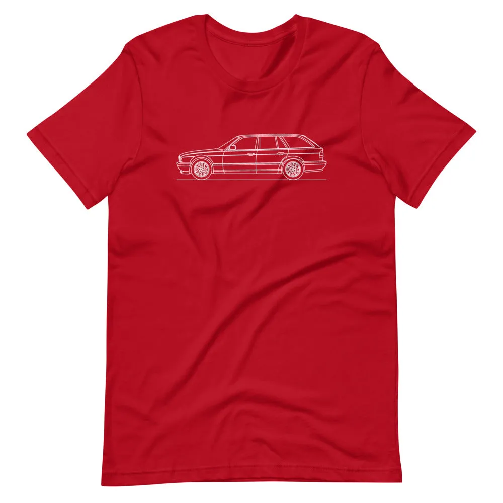 BMW E34 M5 Touring silhouette t-shirt