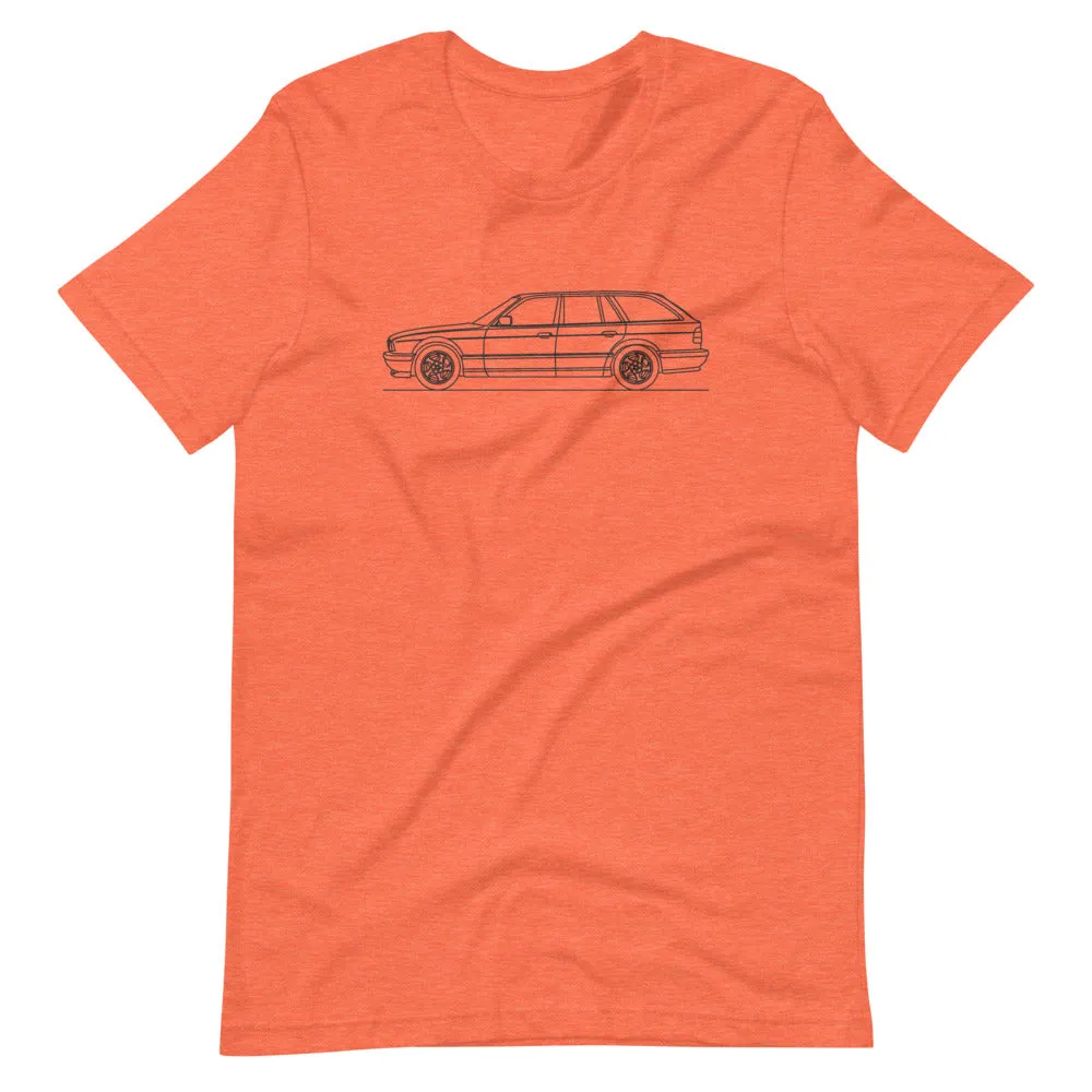 BMW E34 M5 Touring silhouette t-shirt