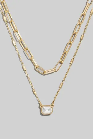 Bonnie Faceted Gem Necklace (3 Colors!)