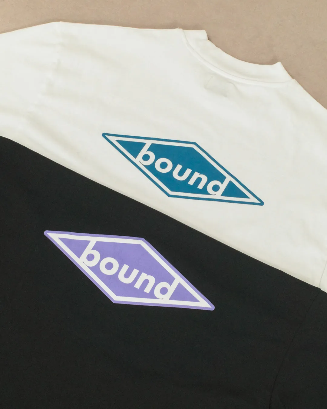 bound 'Diamond' Tee - Black