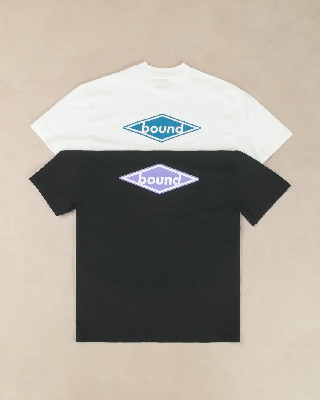 bound 'Diamond' Tee - Black
