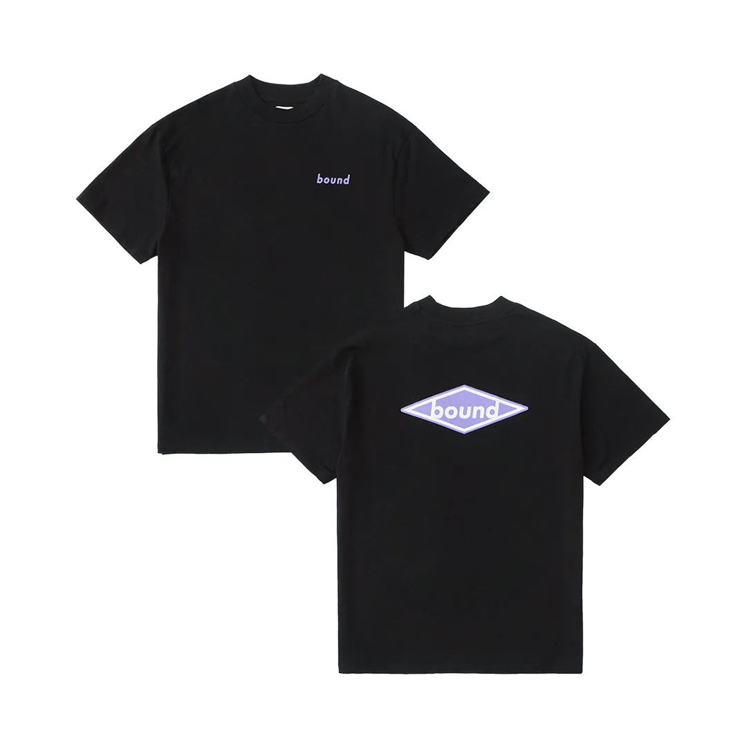 bound 'Diamond' Tee - Black