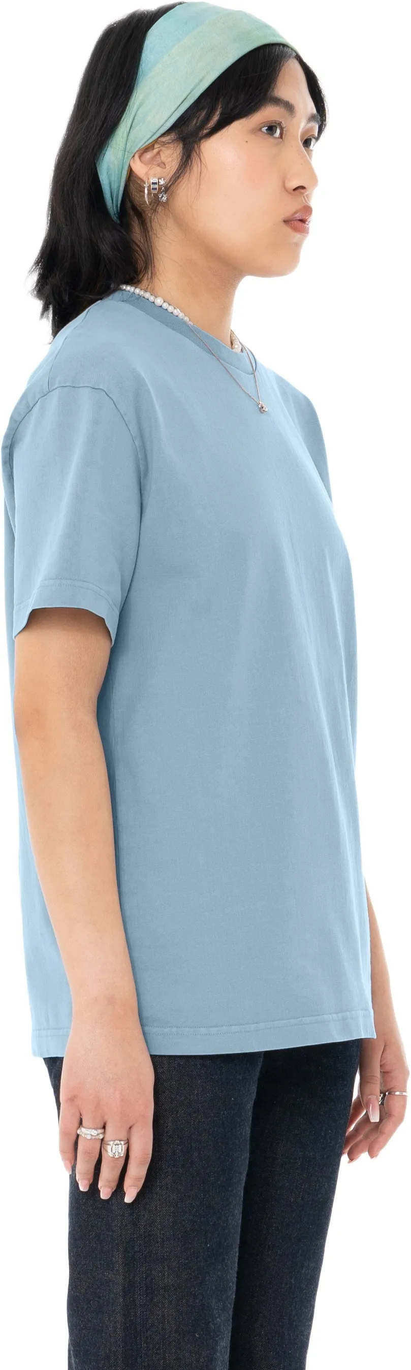 Boxy T-Shirt, Sea Spray