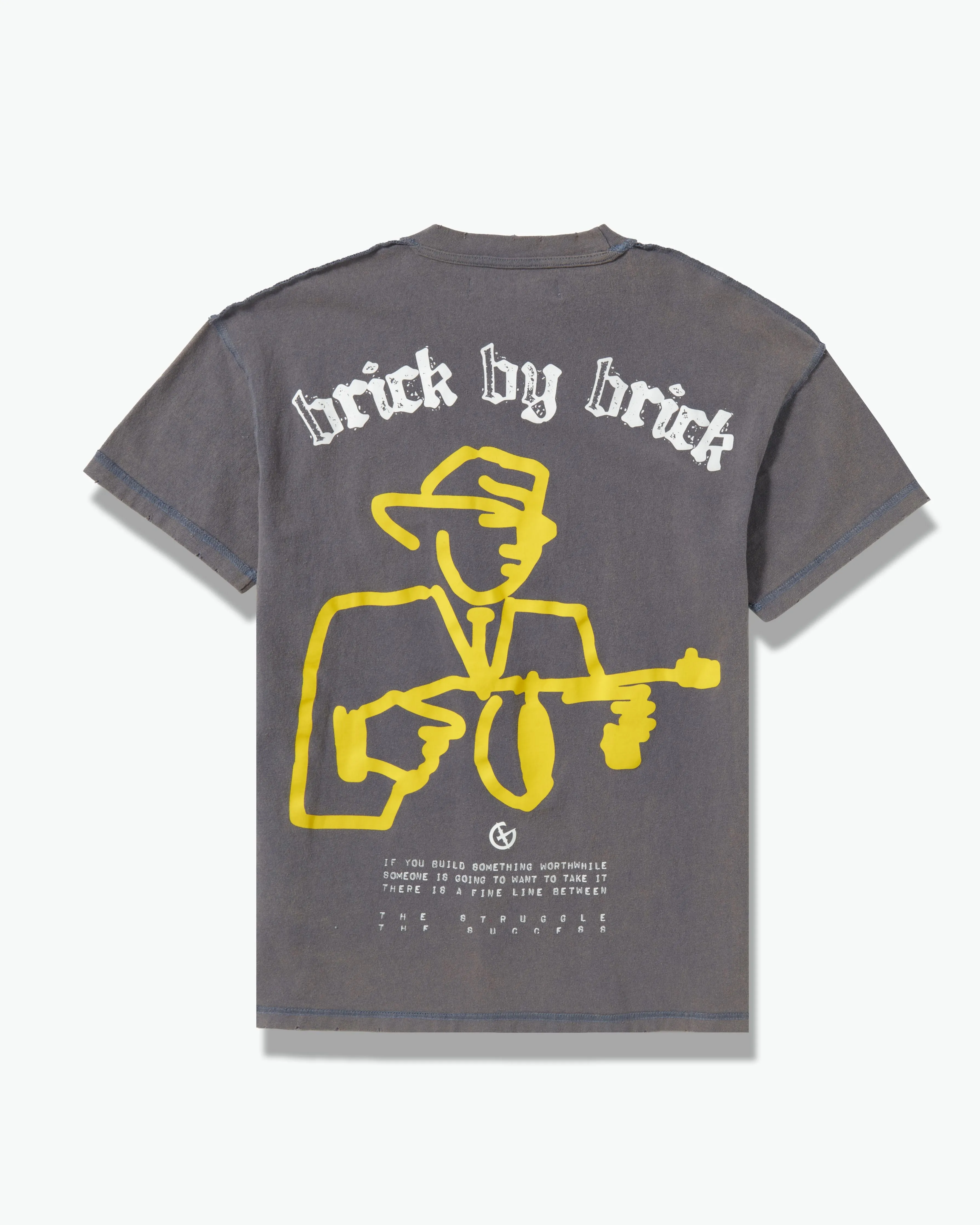 BRICK BY BRICK TEE (MIDNIGHT)