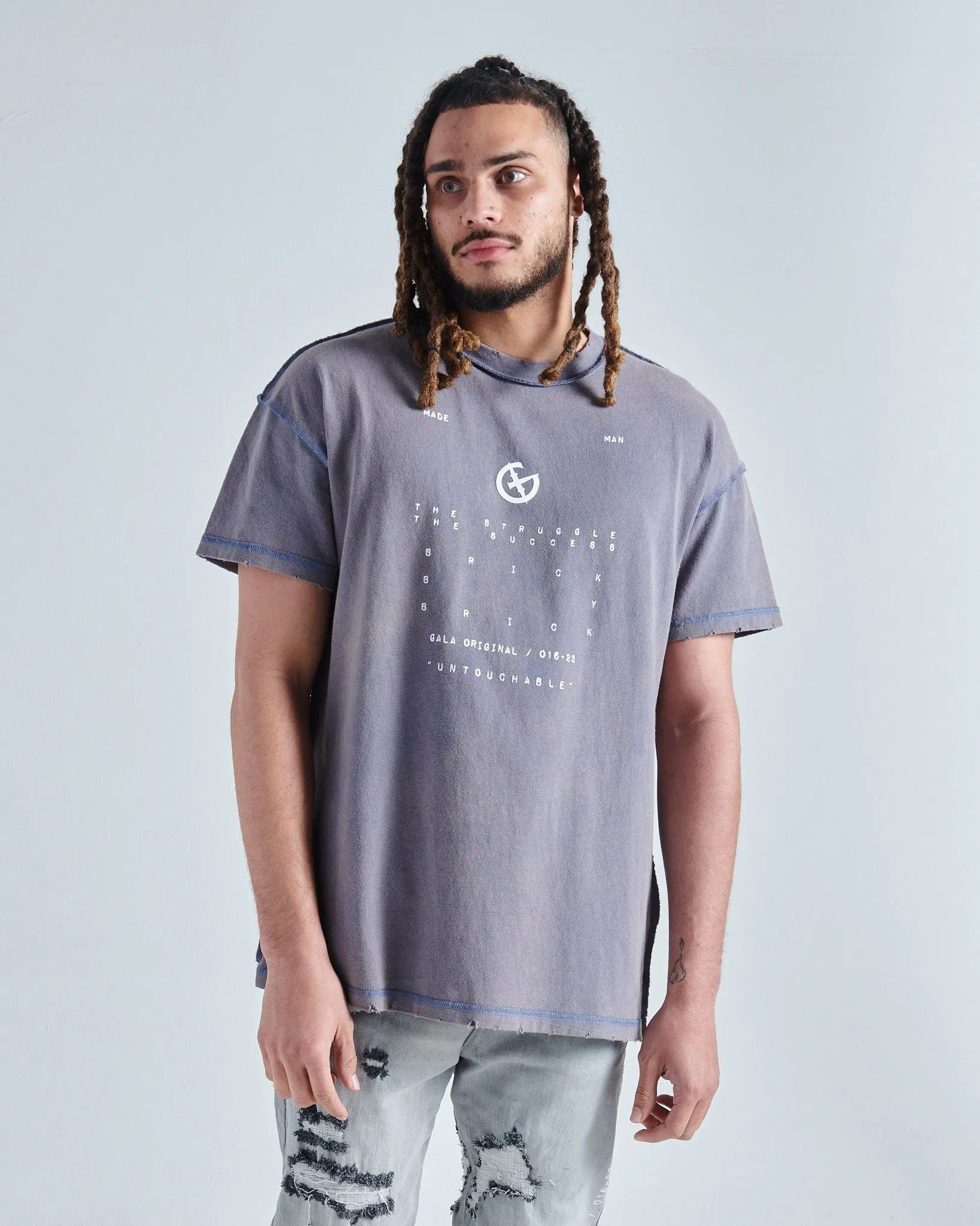 BRICK BY BRICK TEE (MIDNIGHT)