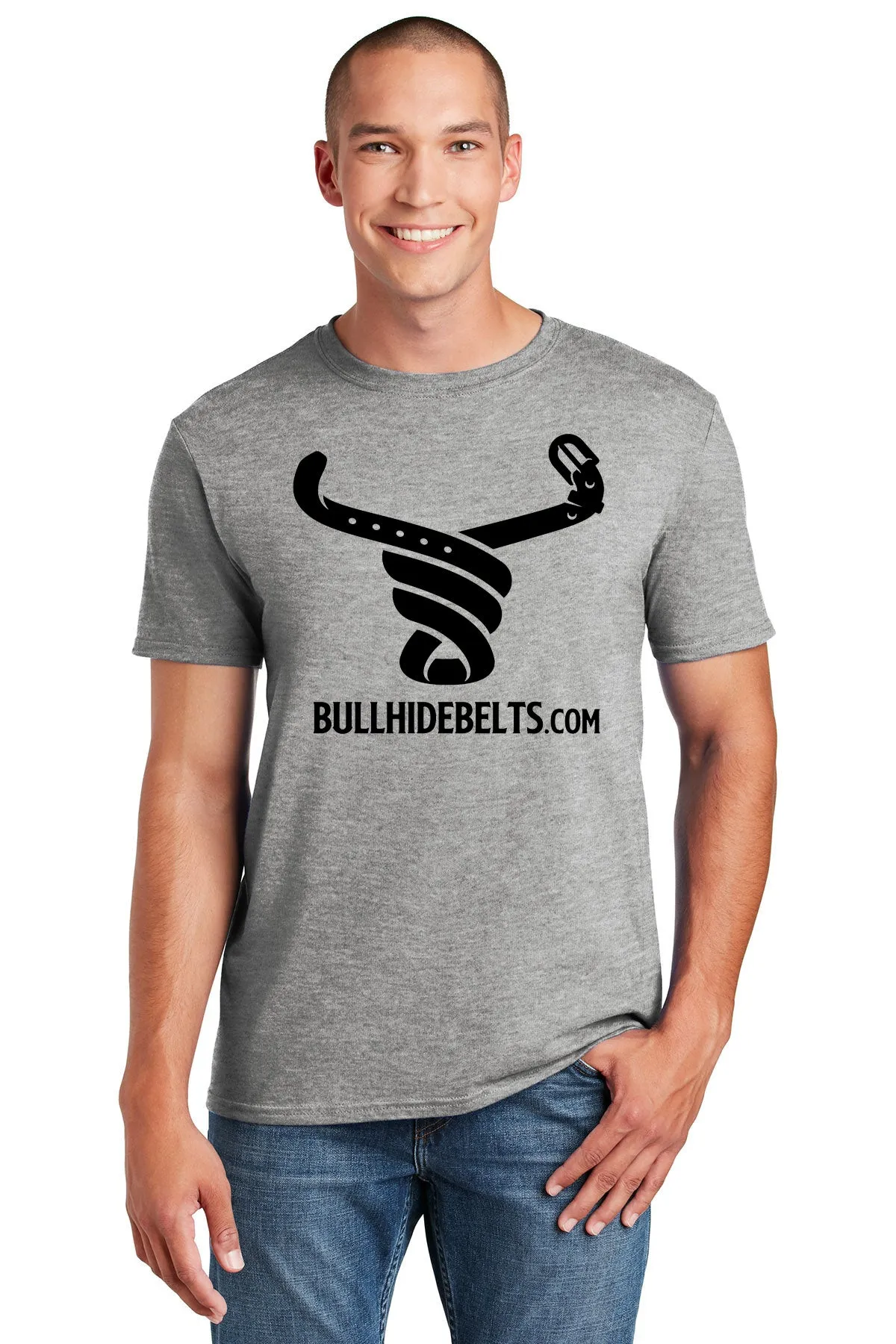 BullhideBelts.com Logo Adult T-Shirt