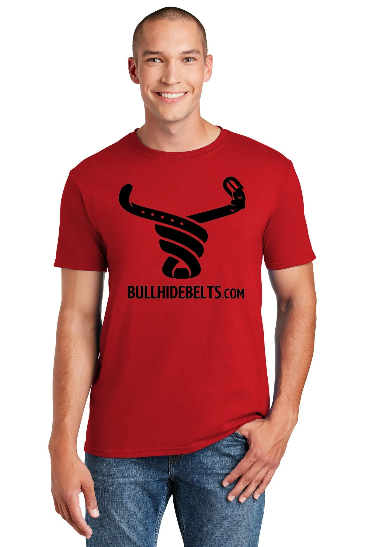 BullhideBelts.com Logo Adult T-Shirt