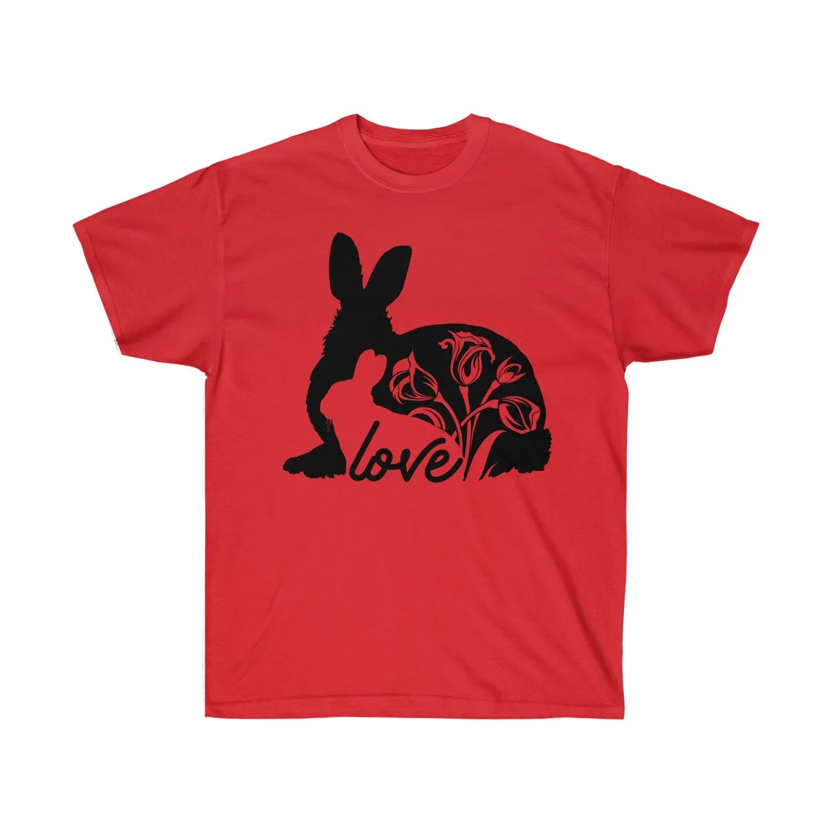 Bunny Mom Love - Unisex Ultra Cotton Tee - Gift for Mom - T-Shirts