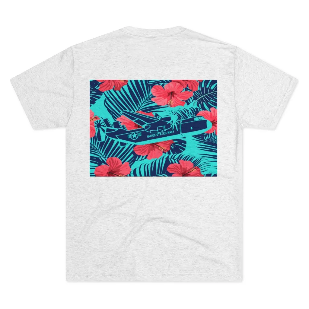 C-2 Greyhound Aloha Tri-Blend Tee