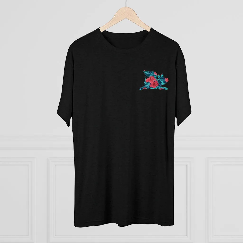 C-2 Greyhound Aloha Tri-Blend Tee