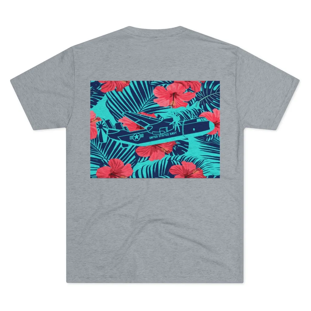 C-2 Greyhound Aloha Tri-Blend Tee