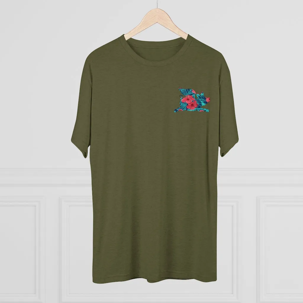 C-2 Greyhound Aloha Tri-Blend Tee