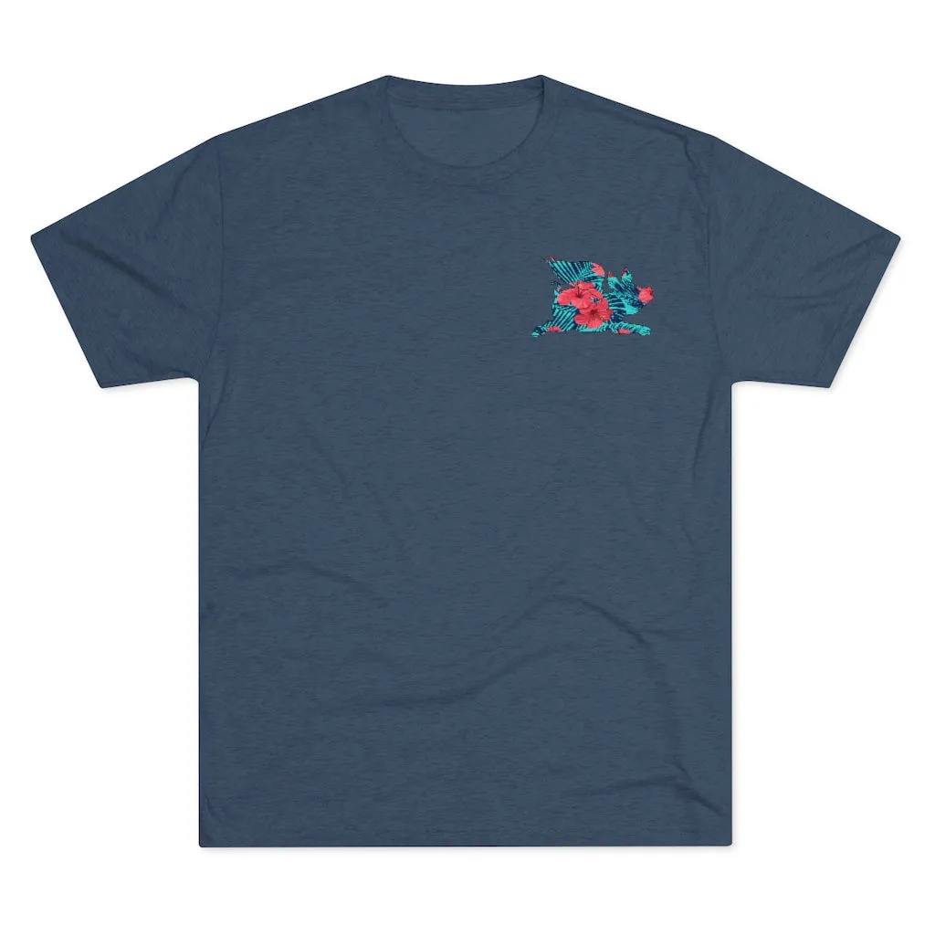 C-2 Greyhound Aloha Tri-Blend Tee