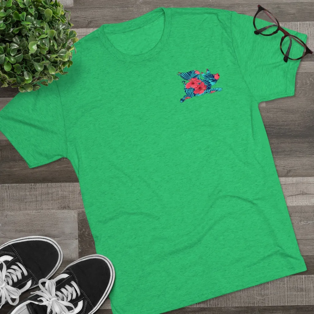 C-2 Greyhound Aloha Tri-Blend Tee