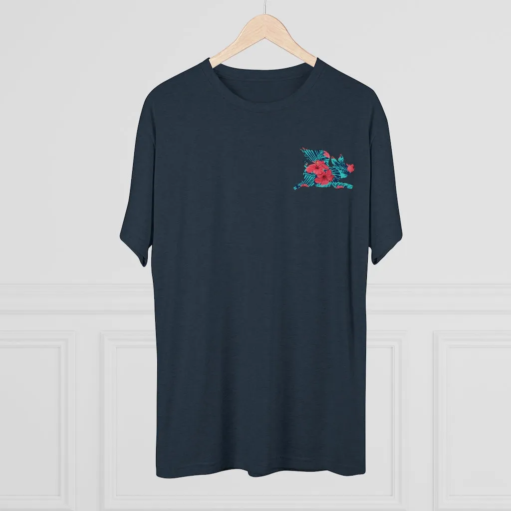 C-2 Greyhound Aloha Tri-Blend Tee