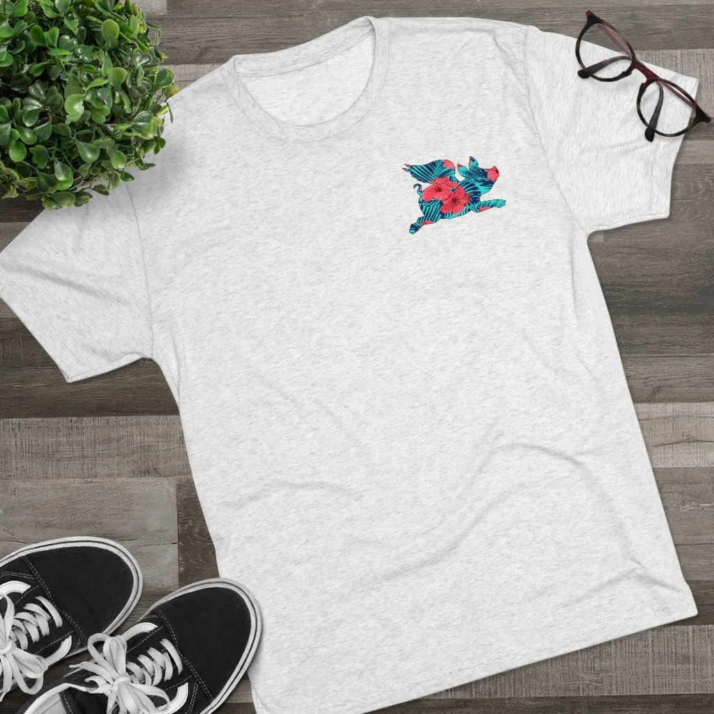 C-2 Greyhound Aloha Tri-Blend Tee