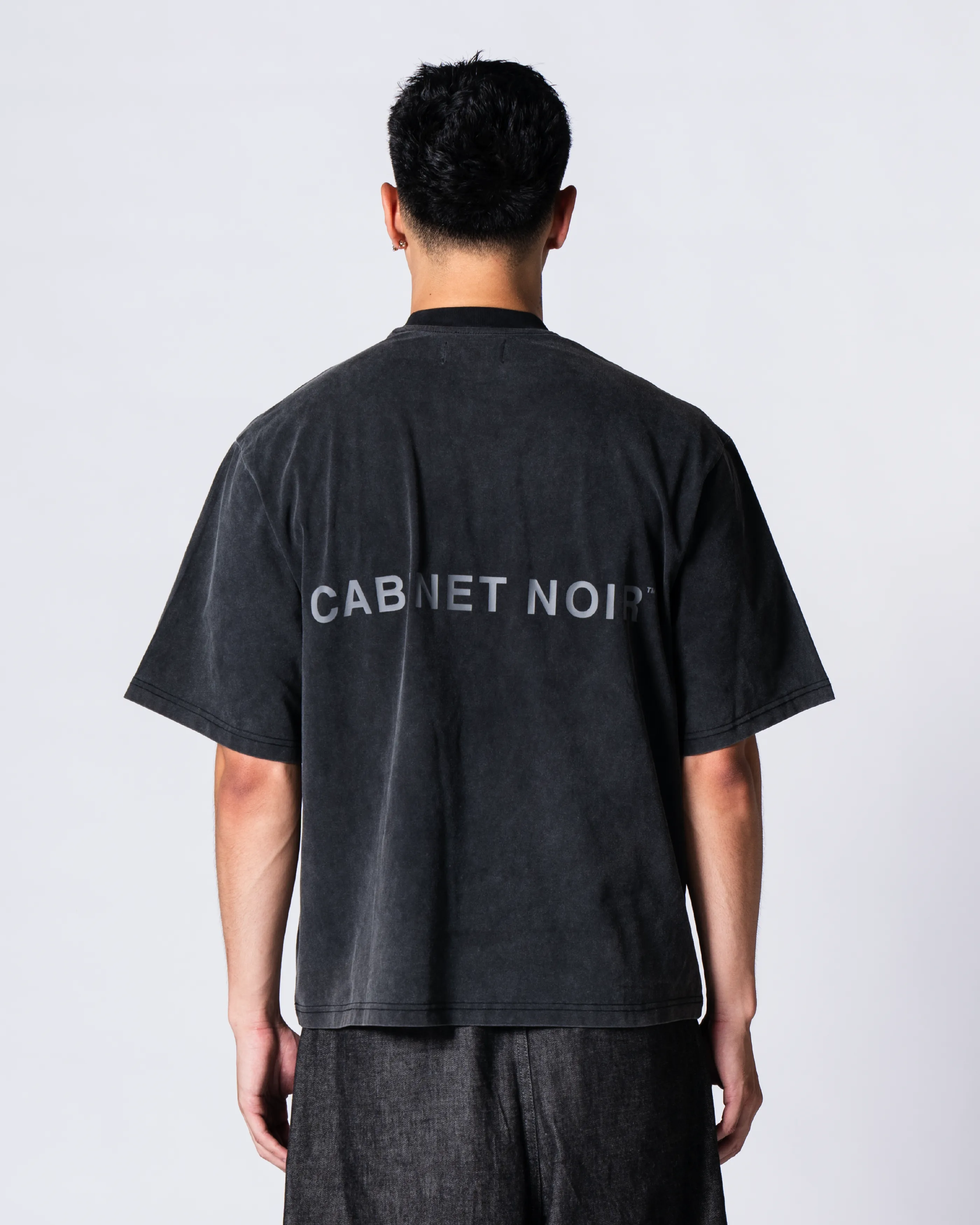 Cabinet Noir Logo Tee Vintage Wash