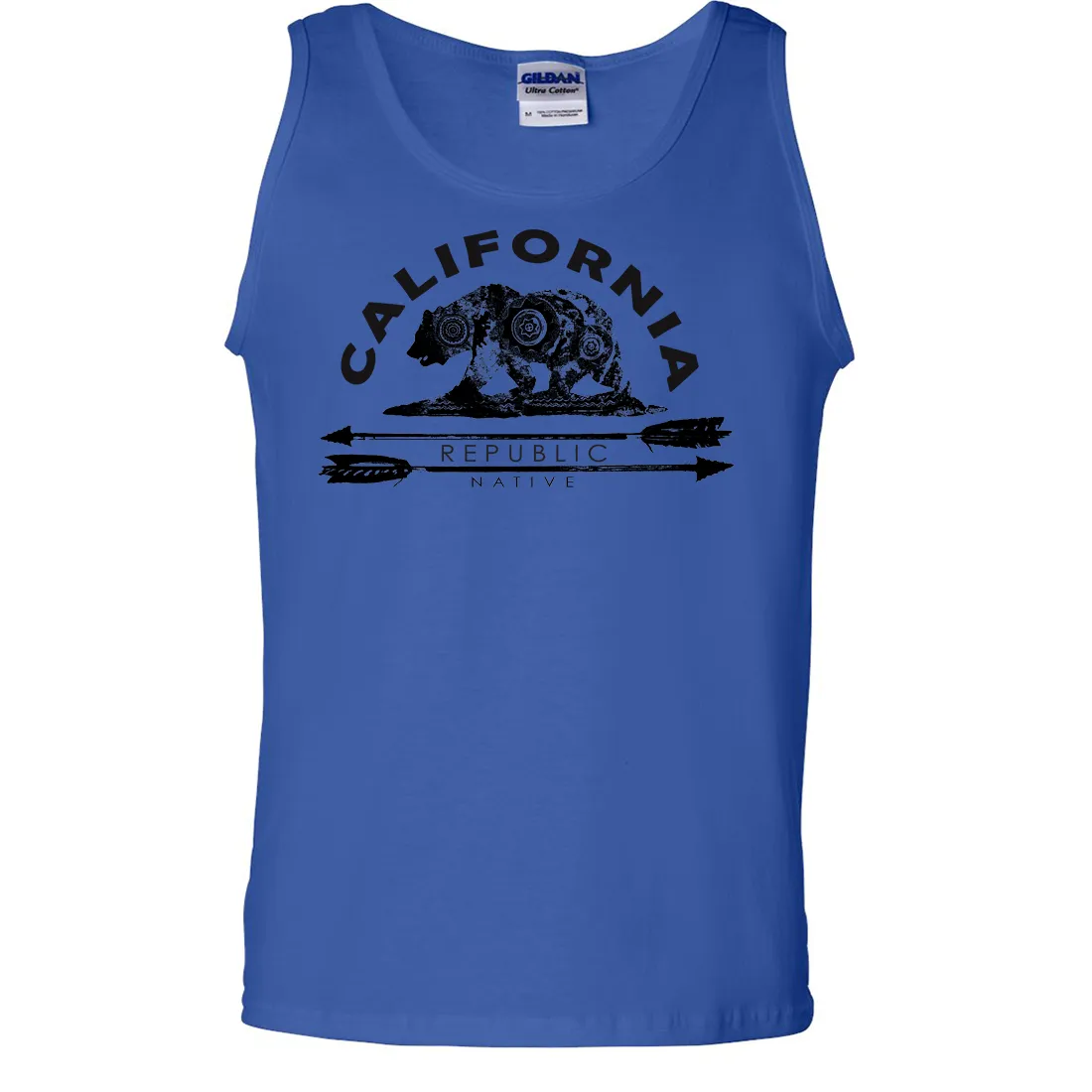 California Arrow Bear Asst Colors Tank Top