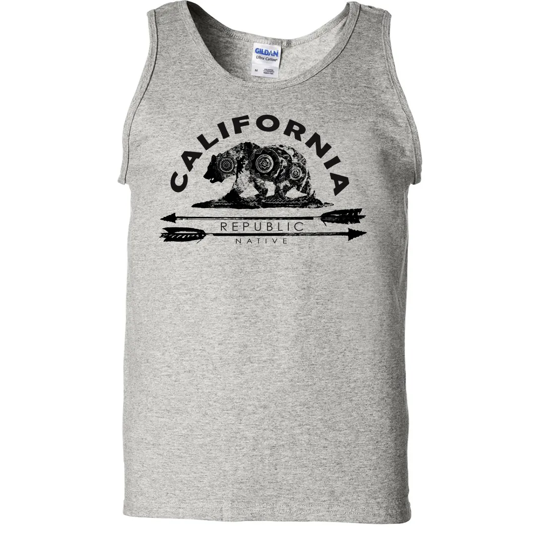 California Arrow Bear Asst Colors Tank Top