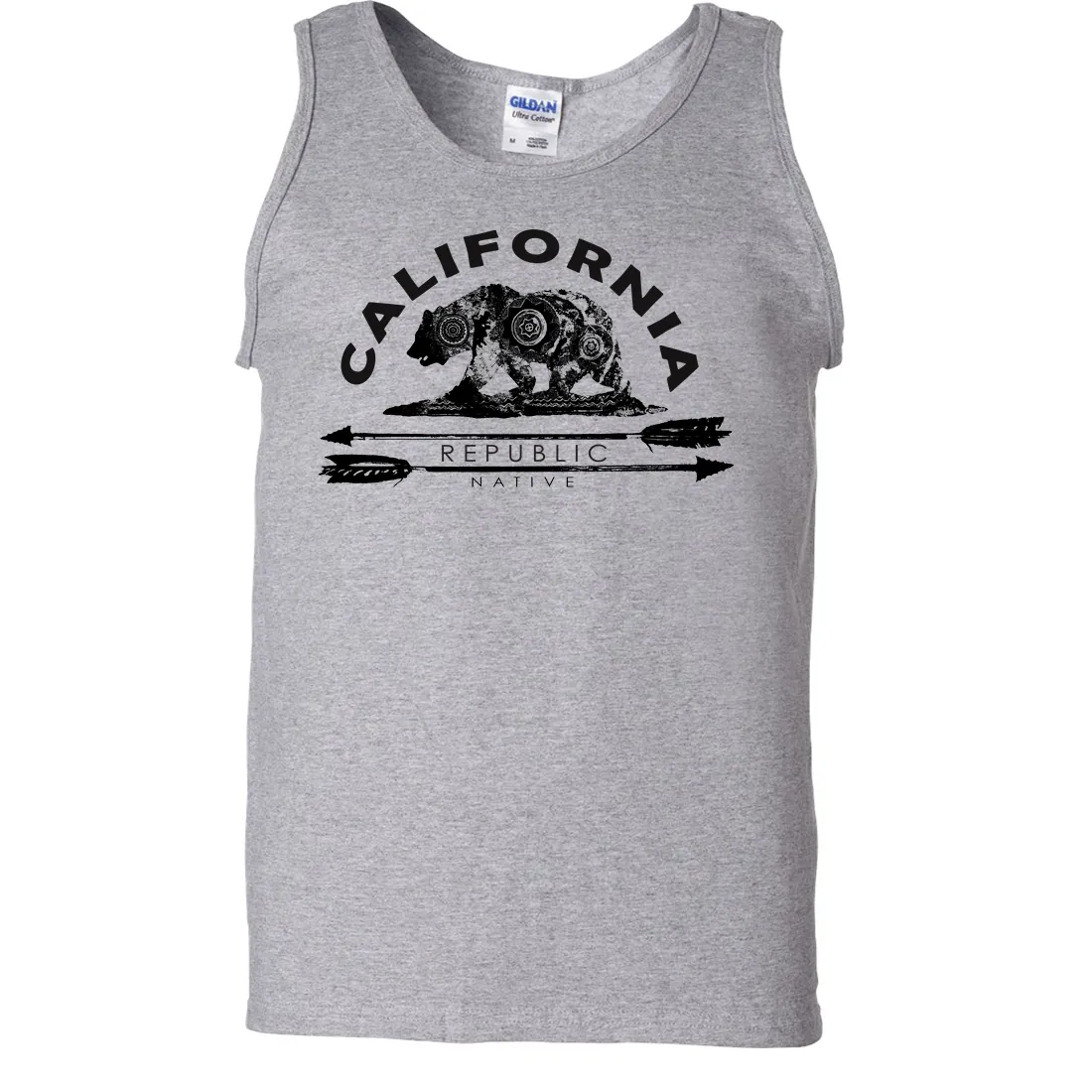 California Arrow Bear Asst Colors Tank Top