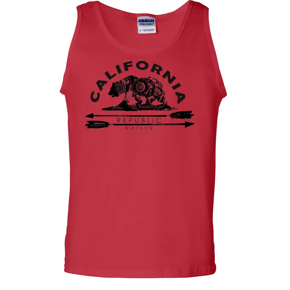 California Arrow Bear Asst Colors Tank Top