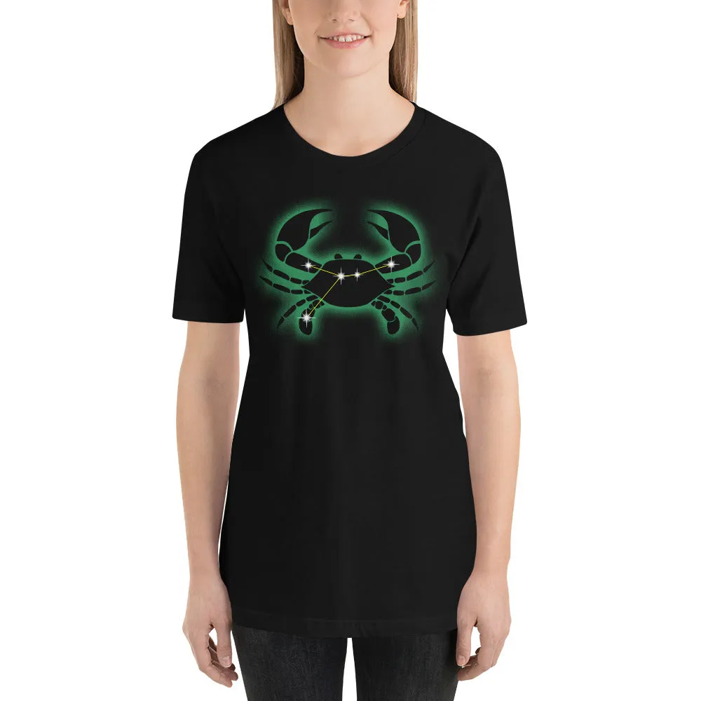 CANCER T SHIRT - Sign Constellation Design - Zodiac Shirt for Women