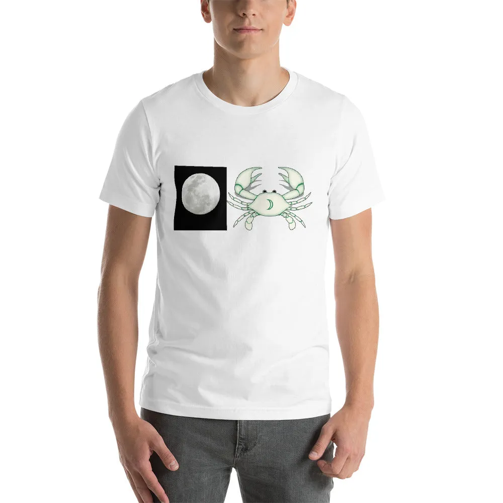CANCER T SHIRT - Sign Ruling Planet Design - Zodiac Shirt for Men and Women (Unisex)