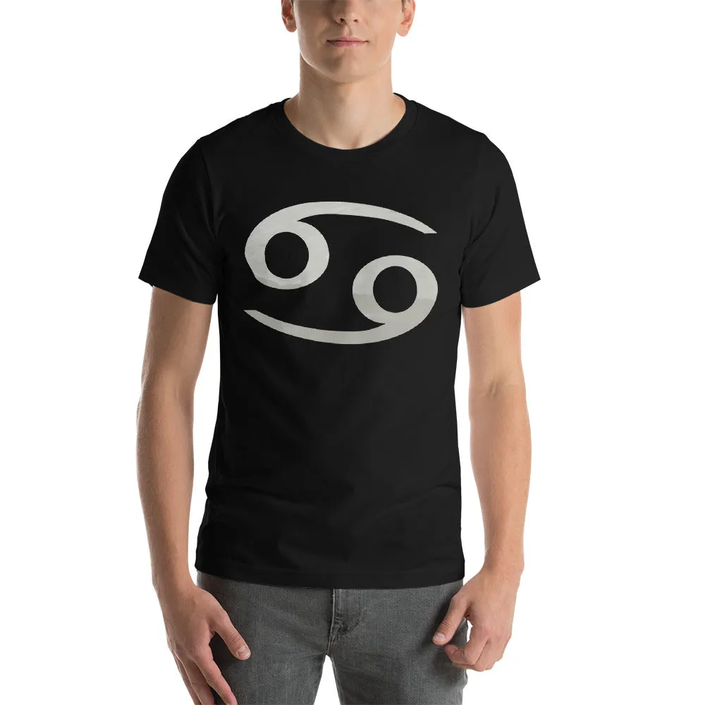 CANCER T SHIRT - Sign Symbol Text Design - Zodiac Shirt for Men and Women (Unisex)