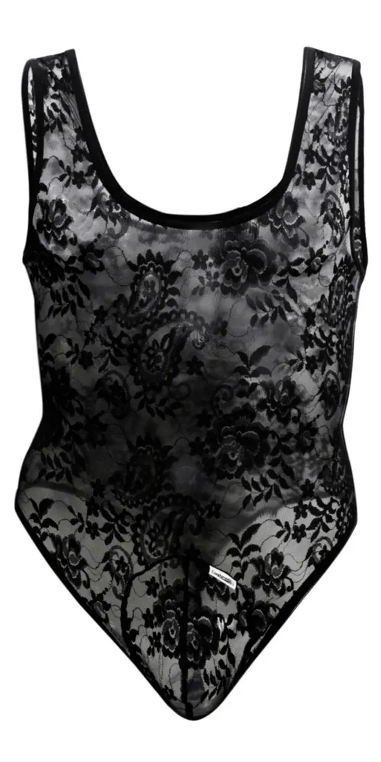Candyman 99380 Bodysuit Black