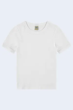 Car Classic Tee in White