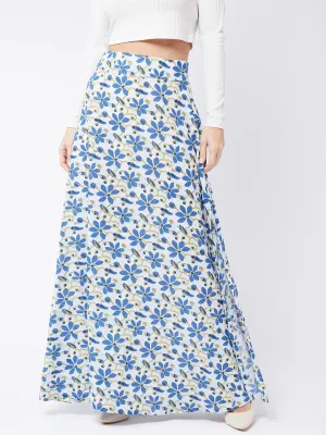 Cerulean Blue Long Skirt