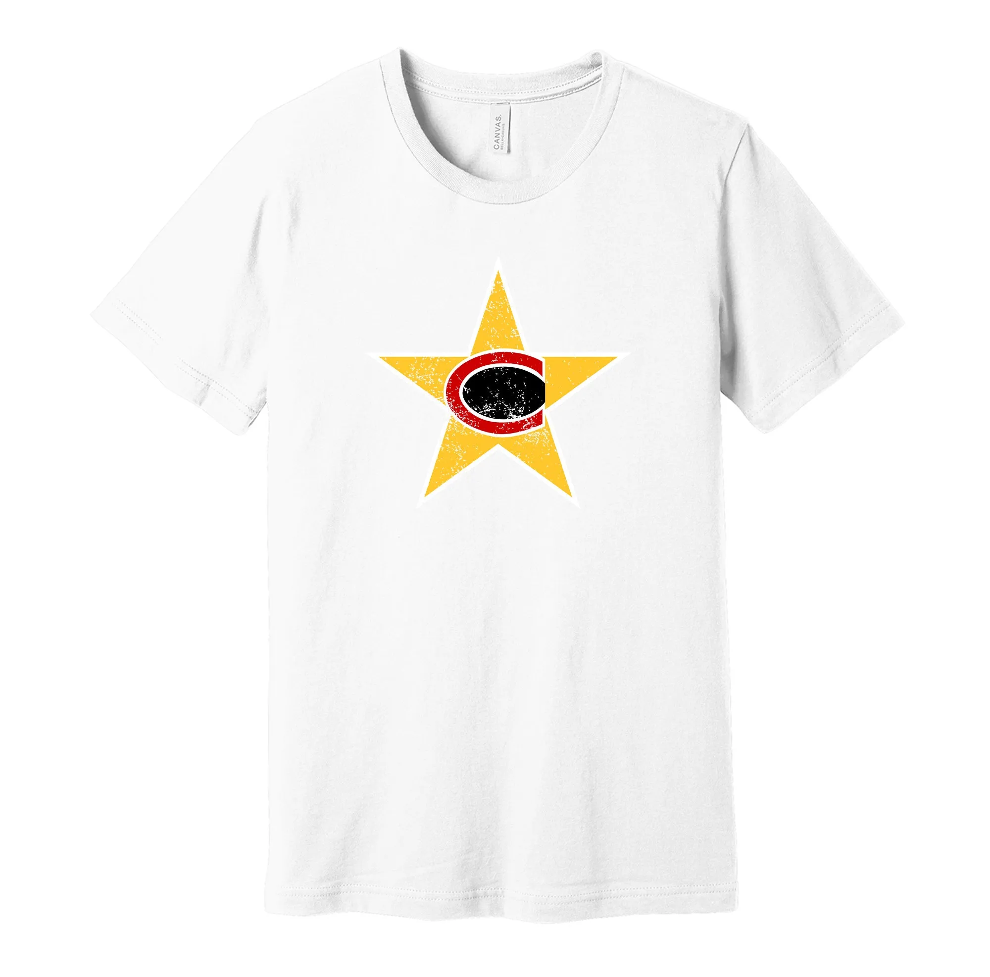 Charlotte Distressed Logo Shirt - Defunct Football Team - Celebrate North Carolina Heritage and History - Hyper Than Hype