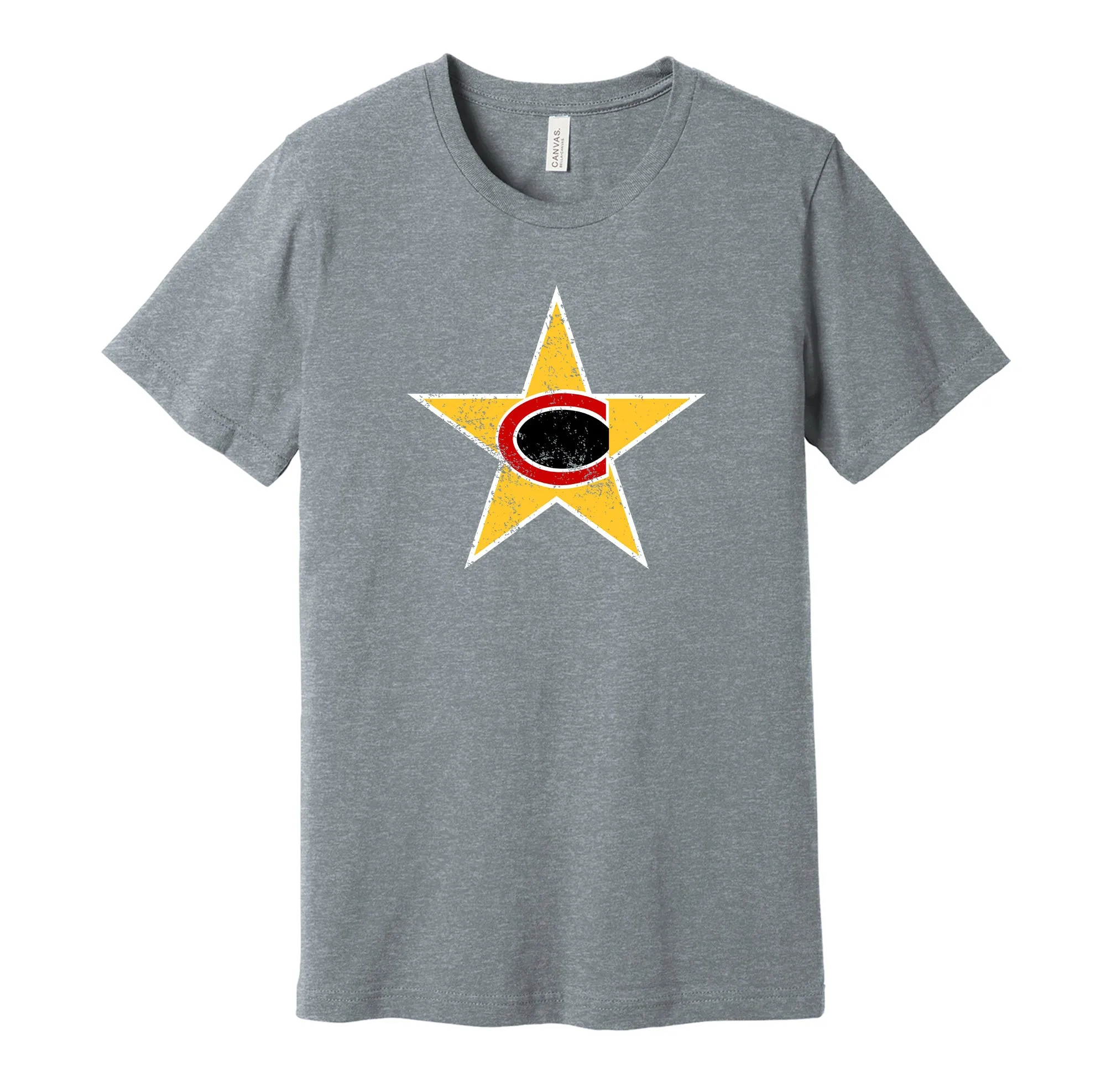 Charlotte Distressed Logo Shirt - Defunct Football Team - Celebrate North Carolina Heritage and History - Hyper Than Hype