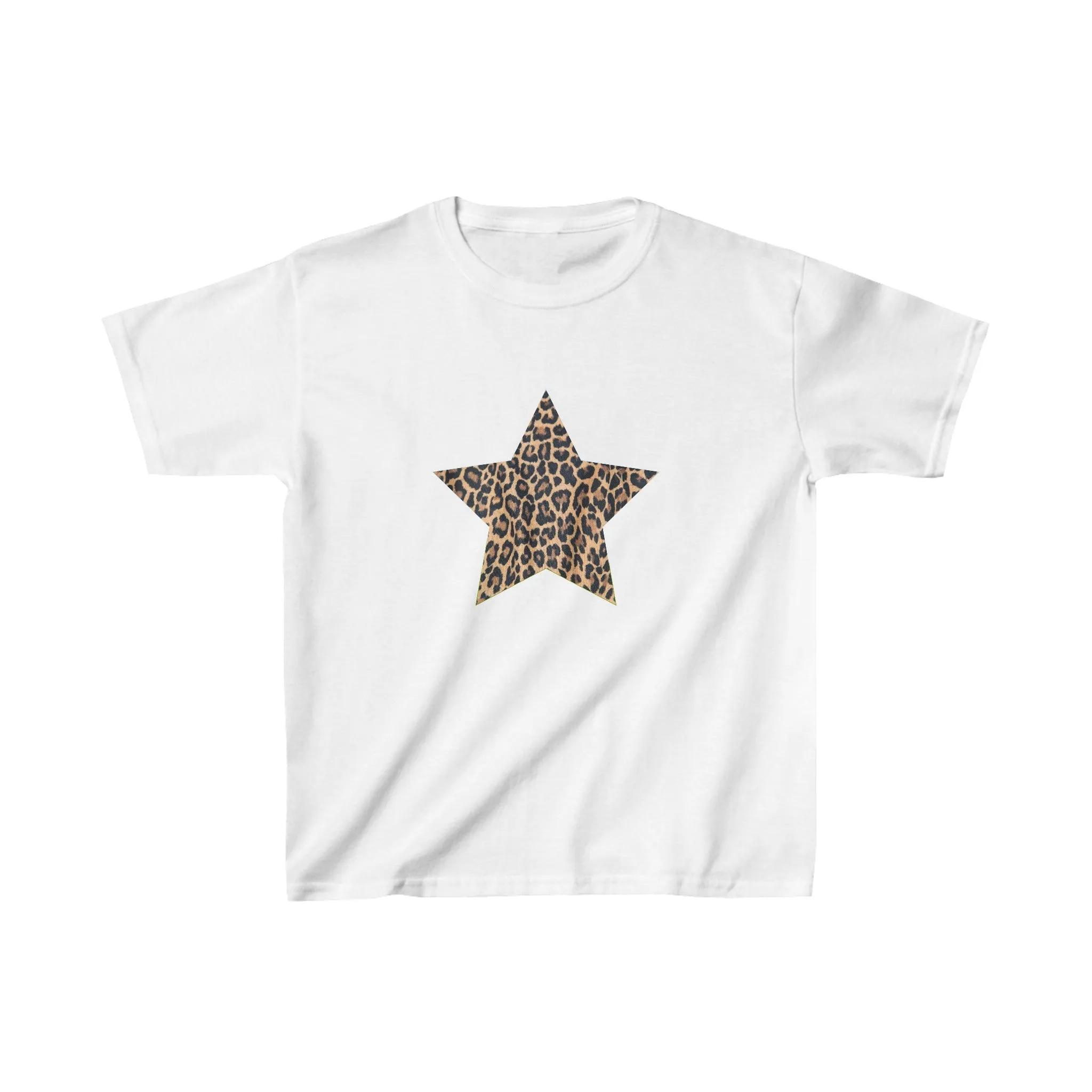 Cheetah Star Boxy Tee