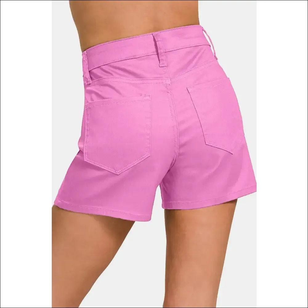 Chic High Waist Denim Shorts for Trendy Summer Vibes