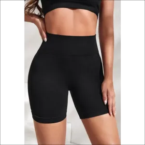 Chic Slim Fit High Waist Active Shorts