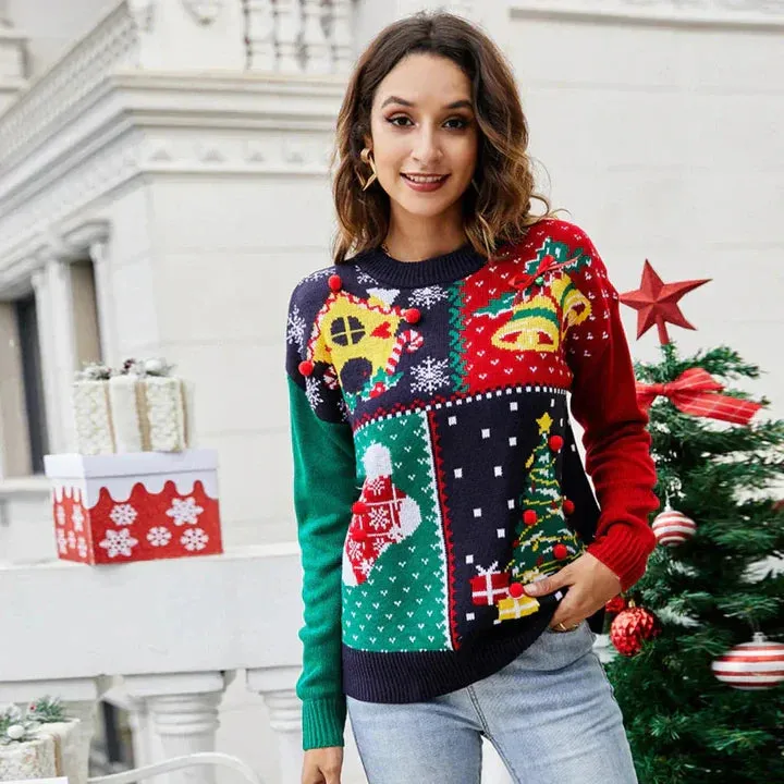 Christmas Jumper for Women - Freya Cosy Knit