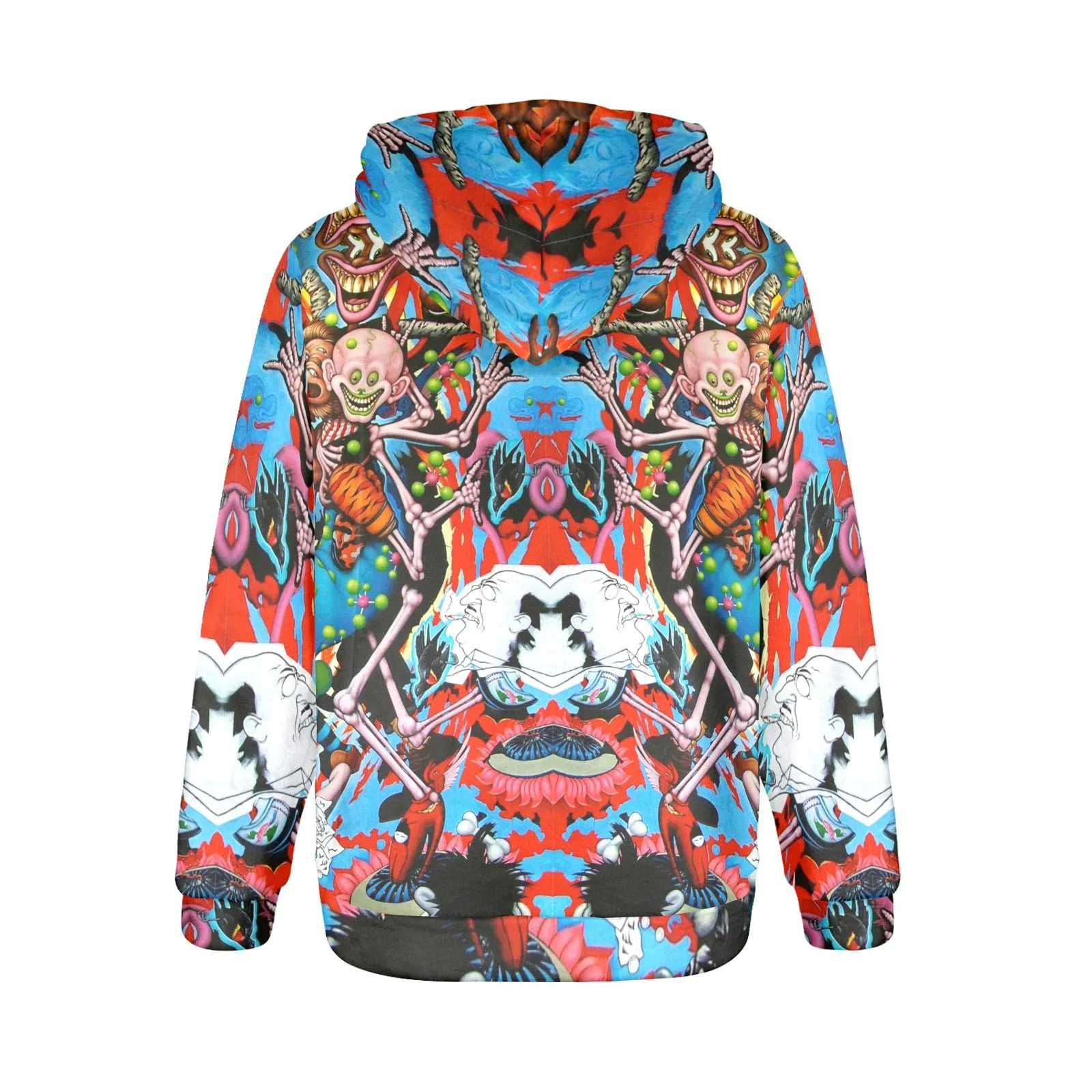 Clownin Women's Flannel Hoodie
