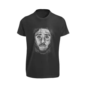 Colin Kaepernick | Doing It | Unisex Black T-Shirt